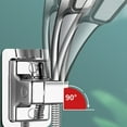 thumbnail image 4 of xinxixnxx Stand Home Hotel Fixing Brackets Fixed Rack Wall Mounted Sprinkler Base Fixator Holder Clamping Bracket Silver, 4 of 6