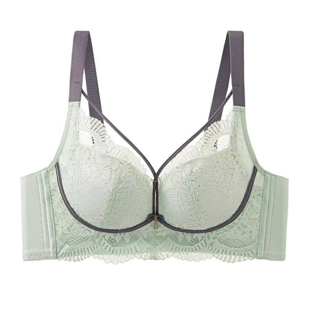 BYHONG Women s Wireless Bra with Seamless Smooth Comfort Wirefree T Shirt Bra Mint Green 38