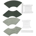 thumbnail image 3 of FLAMEEN Corner Page Marker,2 Sets Leather Page Corner Vegetable Tanned Material Hand‑Made Book Marker With Sewing Tool,Hand-Made Book Marker, 3 of 8