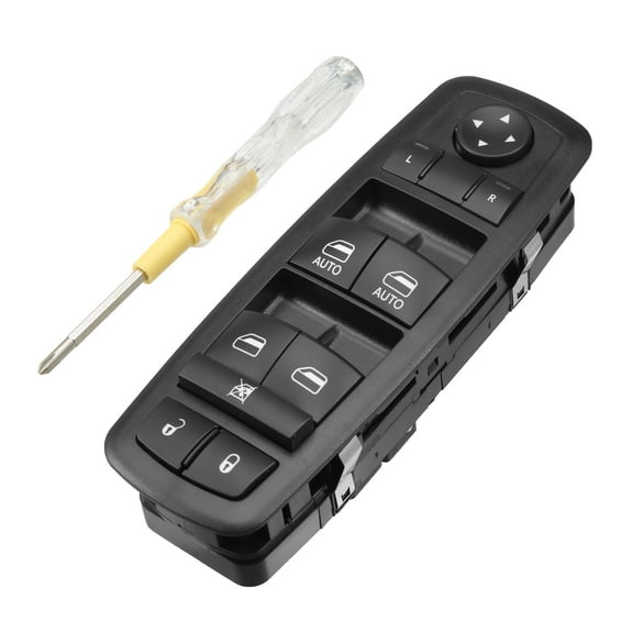 Unique Bargains 68231805AA 68271206AB Car Master Power Window Switch Set Front Driver Side for Chrysler 200 C 15-17