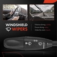 thumbnail image 6 of A-Premium Turn Signal Switch, Headlight Dimmer Windshield Wiper Washer Multifunction Switch Lever Compatible with Dodge Challenger 08-10, Charger 06-10, Magnum 05-08, Chrysler 300 05-10, 6 of 6