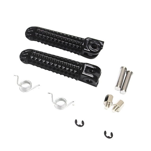 maskred Repose-Pieds avant Arrière en Aluminium Premium pour YZF R1 R6 R6S Style Noir Élégant 1ensemble