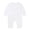 White, variant on larppty Newborn Baby Jumpsuit Romper, Hospital Outfit for Girls Boys, Toddler One-Piece Shirt Bodysuit with Buttons