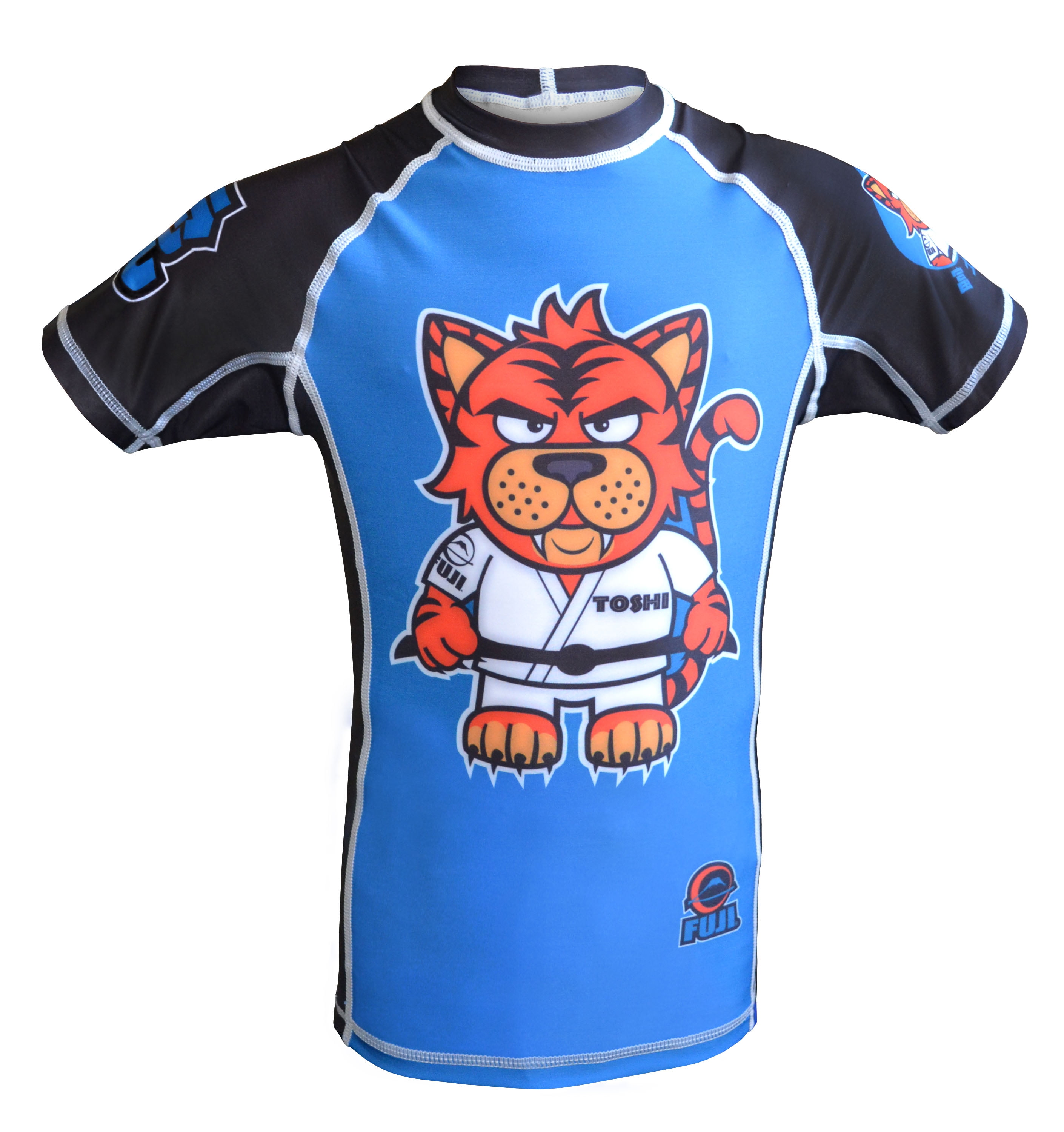 Fuji Sports Kids Youth Toshi Short Sleeve Bjj Mma Rashguard Blue Black Walmart Com Fuji Sports Kids Youth Toshi Short Sleeve Bjj Mma Rashguard Blue Black Walmart Com