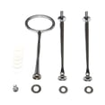 thumbnail image 1 of Cake Plate Stand Handle Heavy Duty Hardware Rod for Daily Use Party Birthday silvery, 1 of 8