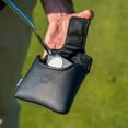 thumbnail image 4 of Izzo Golf Mallet Putter Headcover, Gray/Black with Magnetic Closure, 4 of 7