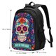 thumbnail image 5 of Fotbe Dead Day Party Mochila con Estampado y Puerto USB para Hombre y Mujer, Mochila Antirrobo, Mochila de Viaje, Mochila Escolar, Mochila Universitaria, 5 of 7