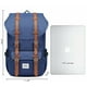 thumbnail image 2 of KAUKKO School Travel mochila para universidad flexible con portátil para 15",22L(Nylon/Azul) KAUKKO  EP5, 2 of 5