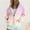 Multicolor, variant on Elvqul Womens Plus Size Sweatshirts Gradient Hoodies Zip-Up Long Sleeve Hooded Tops for Women