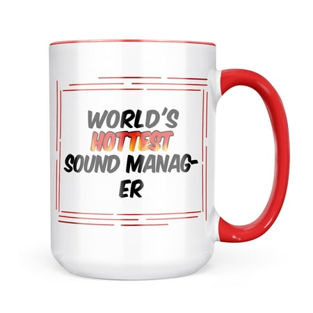 

Neonblond Worlds hottest Sound Manager Mug gift for Coffee Tea lovers