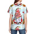 thumbnail image 5 of Fuzoiu Funny Christmas Gnome Print Youth Short Sleeve T-Shirt,Youth Dry-Fit Active Athletic T-Shirt,Short Sleeve Tops Tees for School, Sports, and Casual Wear, 5 of 6