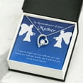 thumbnail image 4 of À Maman Message de Souvenir dans Mon Cœur pour Toujours Collier avec Carte Message, 4 of 7