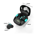 thumbnail image 3 of Bouanq Bluetooth Headphones Wireless Earbuds Bluetooth In Ear Light-Weight Headphones Built-in Microphone Immersive Premium Sound With Charging Case Headphones for School, 3 of 8