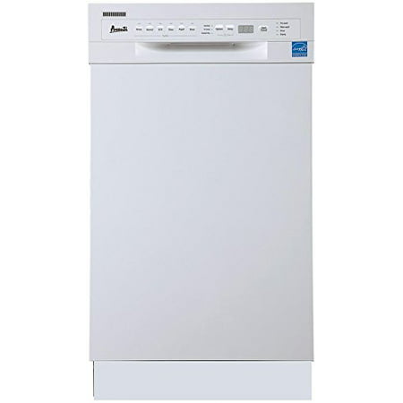 Avanti Dw1831d0we White 18 Inch Built In Dishwasher With (Best 18 Inch Dishwasher Built In)