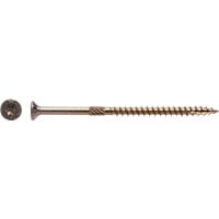 Big Timber 5015679 No.10 x 3.5 in. Star Wood Screws, Gold Zinc Coated - 1 lbs - Pack of 54