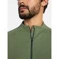 thumbnail image 4 of Ozark Trail Men's and Big Men's Textured Quarter Zip Pullover, Sizes S-3XL, 4 of 5