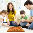 thumbnail image 4 of GSE Games & Sports Expert 4-Player Folding Mancala Board Game with Multi-Color Glass Stones, 4 of 8
