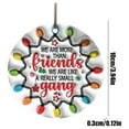 thumbnail image 2 of Thank You Coworker Gifts Christmas Ornaments for Coworkers Employees Inspirational Ornaments for Her Him Funny Gifts for Women Men Acrylic Ornament for Christmas Tree Hanging Decorations, 2 of 7