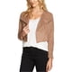 thumbnail image 2 of 1.STATE Chaqueta corta de gamuza sintética para mujer, beige, pequeña 1.STATE Chaqueta recortada, 2 of 2