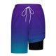 thumbnail image 5 of Pantalones Cortos Casuales para Hombre Imprimir con Bolsillos Pantalones de Playa de Cintura Elástica, Pantalones Cortos de Cintura Elástica para Hombre, 5 of 6