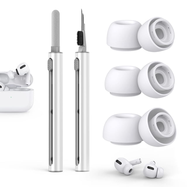 Almohadillas de repuesto compatibles con AirPods Pro de Pogelan