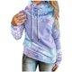 thumbnail image 4 of Sudaderas Navideñas de Cuello Redondo Para Mujer, Camisetas de Manga Larga Con Estampado de Moda, Cómodas, Transpirables, Con Capucha Y Cordón Odeerbi ODB203360, 4 of 7