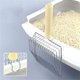 thumbnail image 3 of Pala de acero inoxidable para arena con malla fina | Diseño antiadherente de tamizado rápido | Mango ergonómico de madera | Para arena para gatos y pequeños recintos para reptiles, 3 of 7