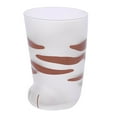 thumbnail image 1 of Vaso de cristal creativo con forma de pie de gato, vaso de bebida de cerveza con garra de gato esmerilado Wmkox8yii  FHAKJF274, 1 of 9