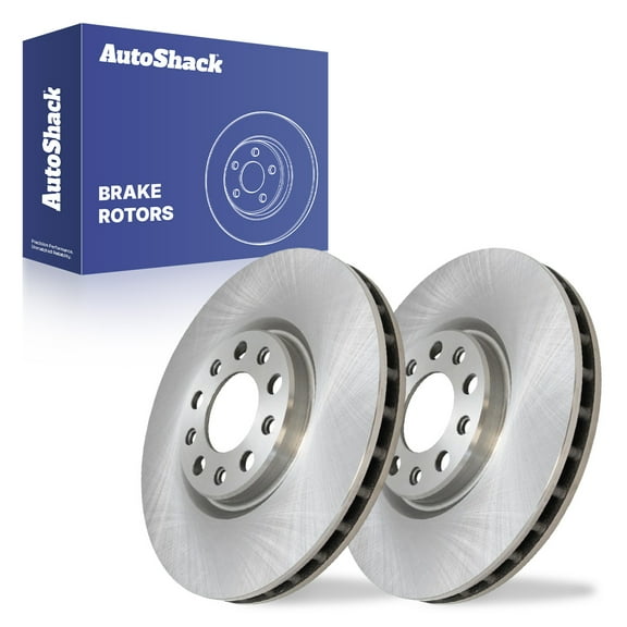 AutoShack Front Vented Brake Rotors 2-PC Set Replacement for 2013-2016 Dodge Dart 2015-2017 Chrysler 200 12.01" (305 mm)