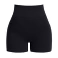 thumbnail image 6 of KPOPLK Biker Shorts for Women High Waist - 8" Workout Shorts with Inner Pocket Yoga Spandex Gym Running Shorts,Black,Size S, 6 of 7