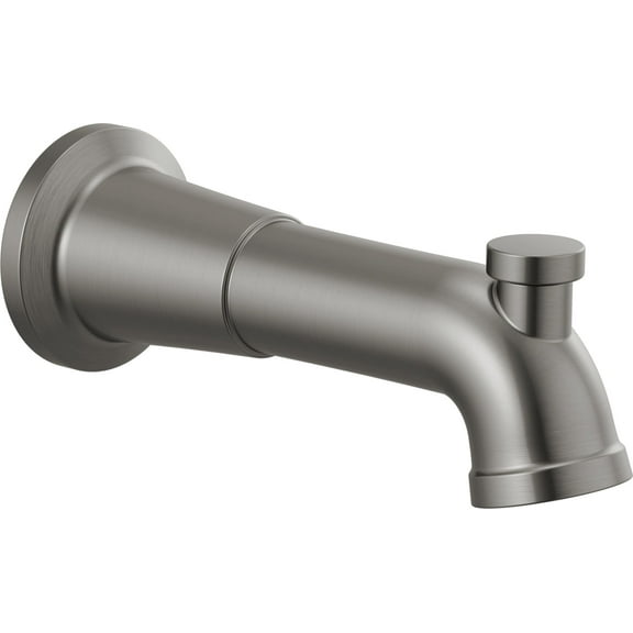 Delta Rp100452 Bowery 7-3/8" Integrated Pull-Up Diverter Tub Spout - Stainless Steel