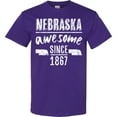 thumbnail image 3 of Inktastic Nebraska Awesome Since 1867 T-Shirt, 3 of 5