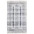 thumbnail image 2 of Safavieh Metro Bayon Bordered Area Rug, Dark Gray/Ivory, 4' x 6', 2 of 11