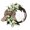 W, variant on BNNG Mother's Day White Wreath A~Z Letter Surname Natural Grape Vine Door Wreath Unique Surname Ideas 26 Letters Farmhouse Wreath For Front Door Spring Seasons Tulip Half Circle Wreath