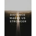 thumbnail image 3 of ArtsyQuotes 15x18 Black Modern Framed Museum Art Print Titled - Artsy Quotes Quote: Distance, 3 of 5