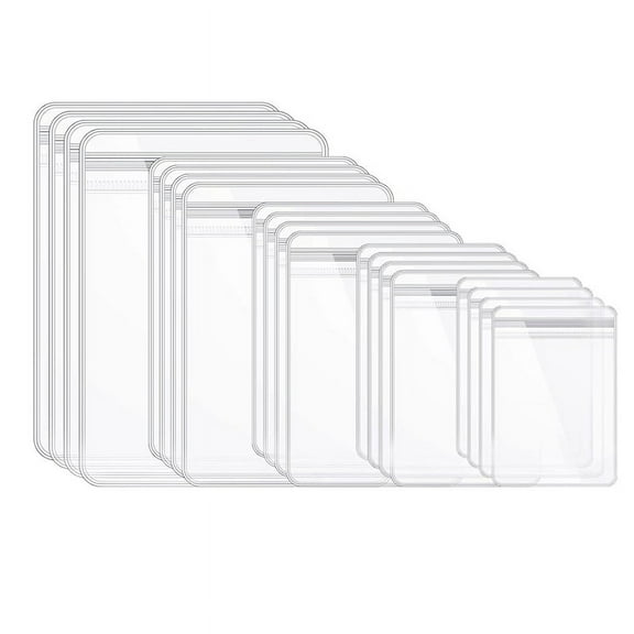 160 Pieces Self Seal Jewelry Plastic Anti Tarnish Storage Bags