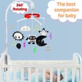 thumbnail image 3 of AIPINQI Baby Crib Mobile with Music,Baby Mobile for Crib with Plush Rattle Toys,Music Box Nursery Mobile Toys for Babies 0-24 Months,Owl, 3 of 8