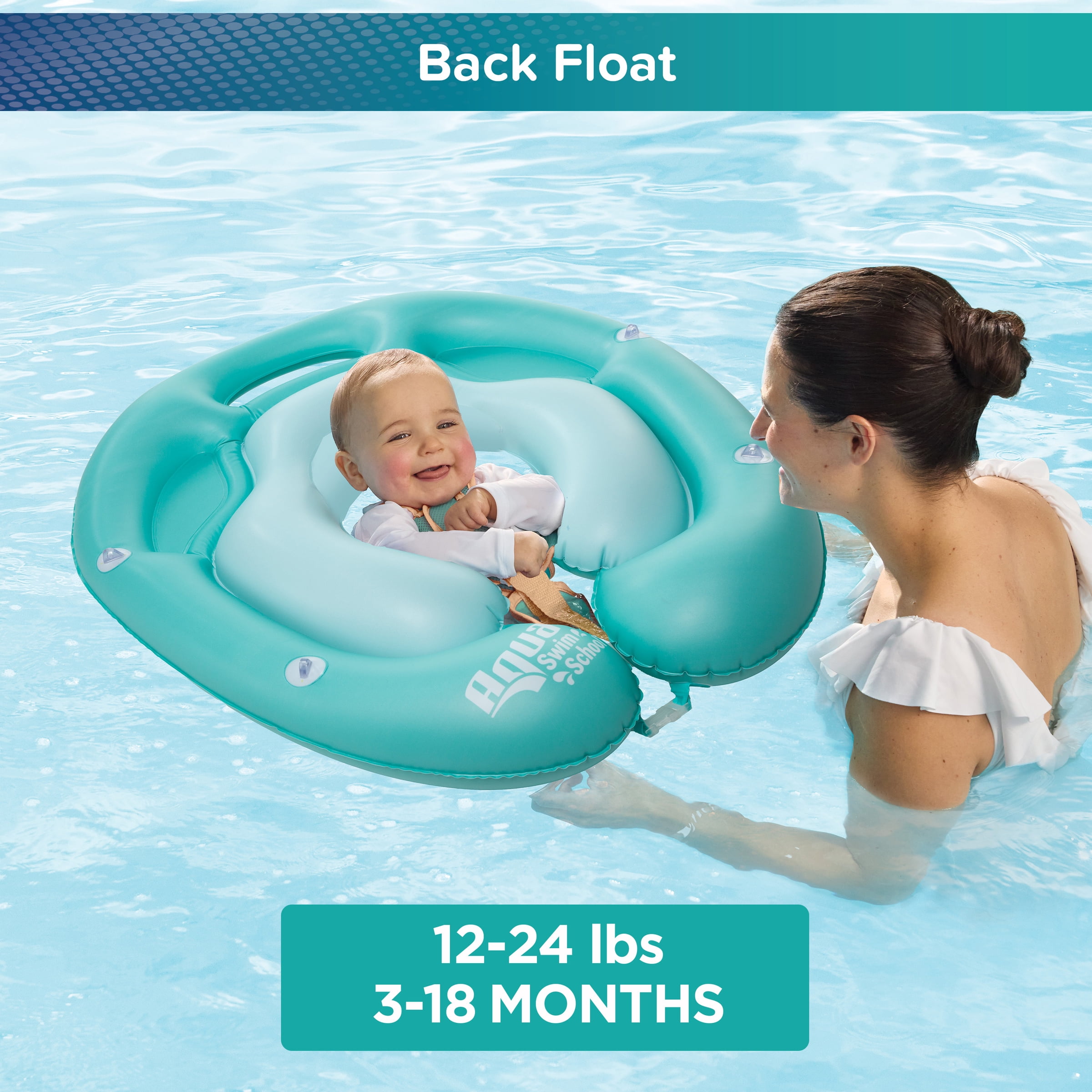 Aqua Leisure Swim School Pool Cruiser Bateau gonflable pour bébé