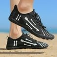thumbnail image 6 of Gubotare Womens Sneakers Hike Footwear Barefoot Shoes Womens Mens, Pro Water Shoes Barefoot Hike Shoes, Wide Toe Box Non-Slip Breathable (Black,8.5), 6 of 6