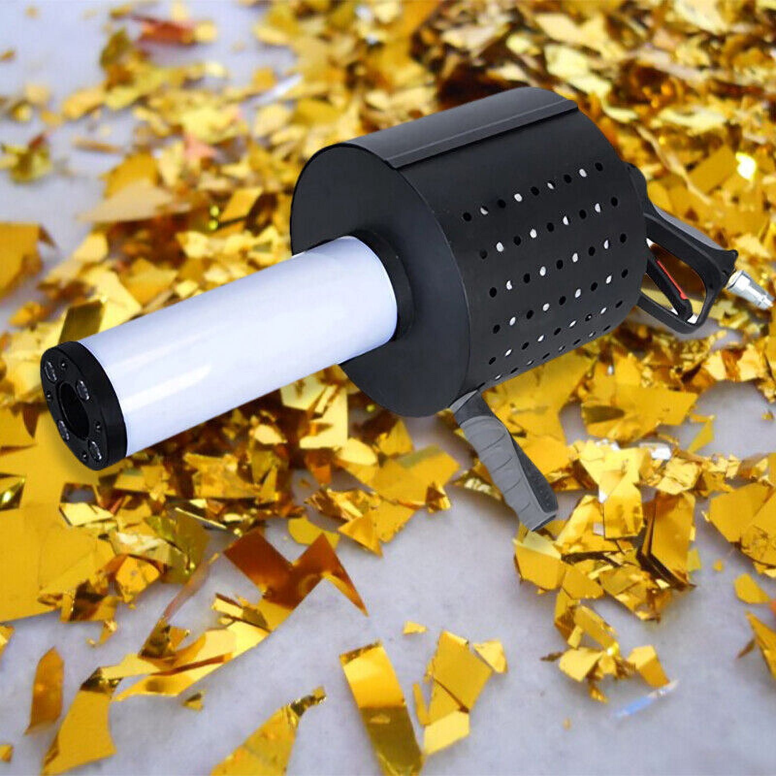 LED CO2 JET Confetti Cannon Gun Machine Colorful Launcher Stage Wedding Show