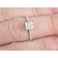 thumbnail image 4 of 1.25 Carat Solitaire Wedding Ring with Man made diamond moissanite and Man made diamond moissanite with 18k Gold Plating, 4 of 4