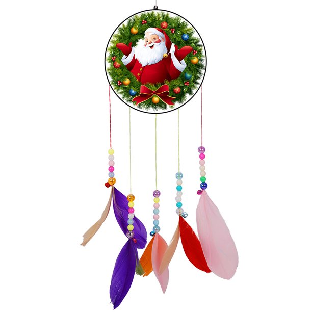 Cuadros Decorativos Acrílico Lucky Wind Chime Diamante Pintura Atrapasueños Colgante Home Art Decor Wdftyju embutido en tela