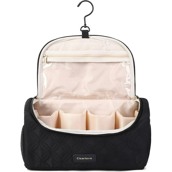 Airwrap Travel Case Compatible with Dyson Airwrap Sets, Cosmetic Travel Cases with Non-slip Hook, Travel Storage Bag with Foam