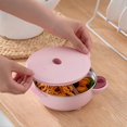 thumbnail image 4 of Thermal Insulation Lunch Box Baby Tableware Bowl Portrable Suction Bowl, 4 of 4