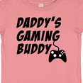 thumbnail image 4 of Inktastic Daddy's Gaming Buddy with Controller Boys or Girls Baby T-Shirt, 4 of 5