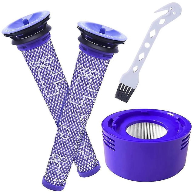 Compatible With Dyson V7 V8 Animal And Absolute Washable Prefilters Postfilter -Bomveson