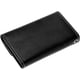 thumbnail image 2 of Llavero de cuero genuino, cartera para llaves, cierre de botón de 6 ganchos, estuche para llaves con tarjetero JM, 2 of 5