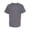 Charcoal Heather, variant on Couver Boys Active Cotton Blend Short Sleeve T-Shirt, Kelly Green, Size X-Large, 2-Pack