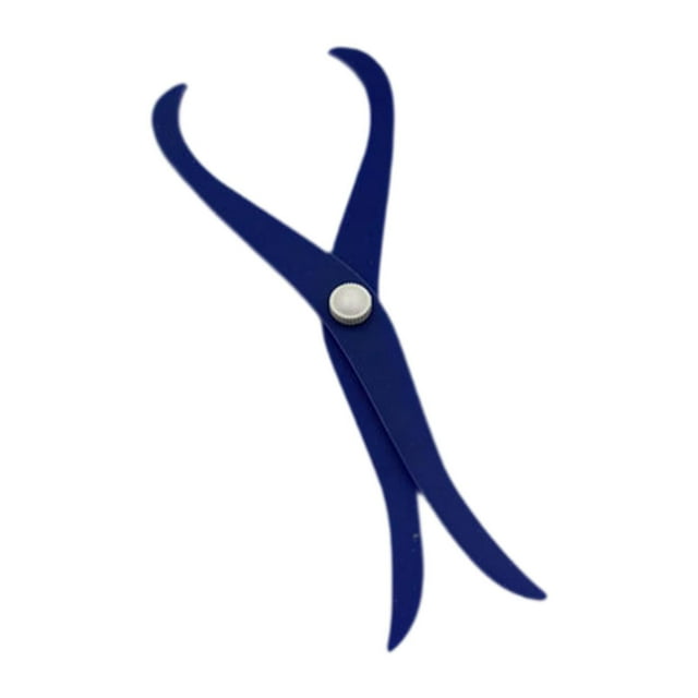Ruiboury Acrylic Precision Red Caliper Sculpture Measuring Pottery Tools Essential In Craftsmanship Pottery Clay Caliper Carving blue 20cm