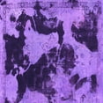 thumbnail image 1 of Ahgly Company Indoor Square Abstract Purple Modern Area Rugs, 8' Square, 1 of 4